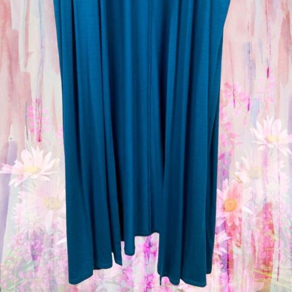 Torrid Blue Duster Fit N Flare Short Sleeve Sweater Size 1XL & 4XL NWT - Picture 10 of 13